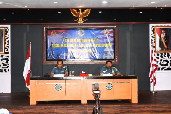 
					Tingkatkan Kualitas SDM, Prajurit Lantamal I Ikuti Sosialisasi Unclos 1982 Oleh Tim Diskum TNI AL