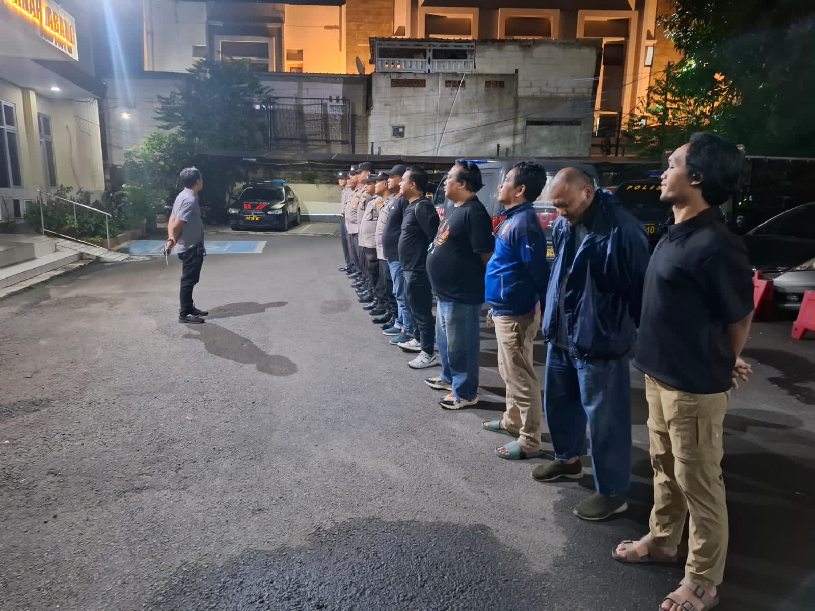 Polsek Metro Tanah Abang Intensifkan Patroli Dini Hari, Antisipasi Tawuran dan Kejahatan Jalanan