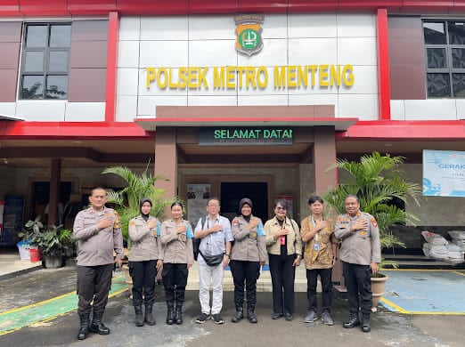 Polsek Metro Menteng Terima Kunjungan Kepolisian Jepang, Perkuat Kerja Sama JICA–Polri di Tingkat Komunitas