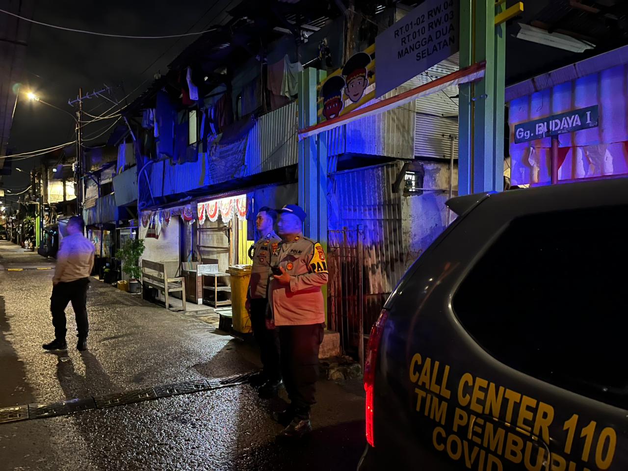 Patroli Malam Semua Piket Fungsi Digencarkan, Sawah Besar Tetap Aman