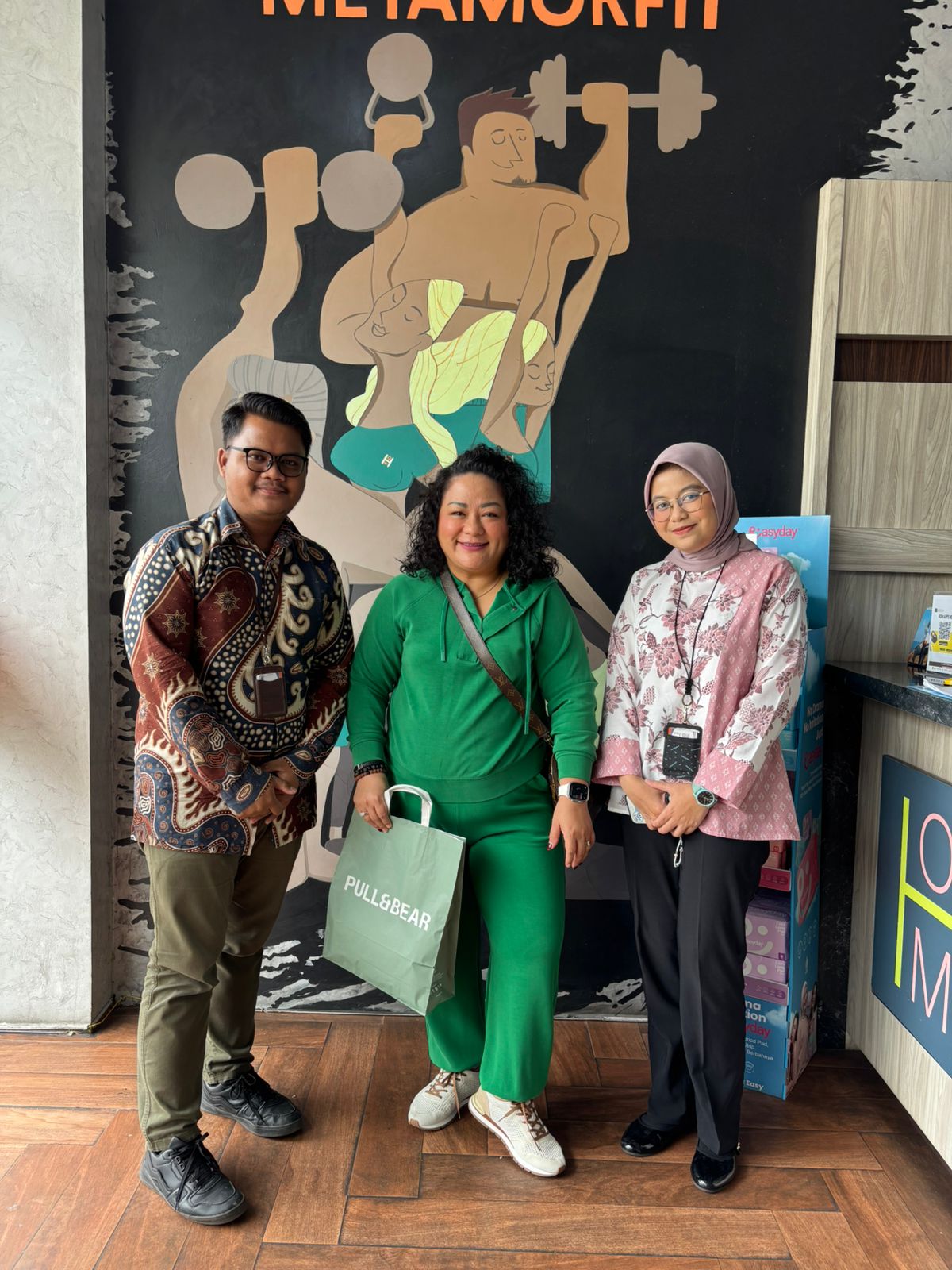 BRI BO Ciputat Lakukan Akuisisi Pembukaan Merchant HOM Fitness Cinere