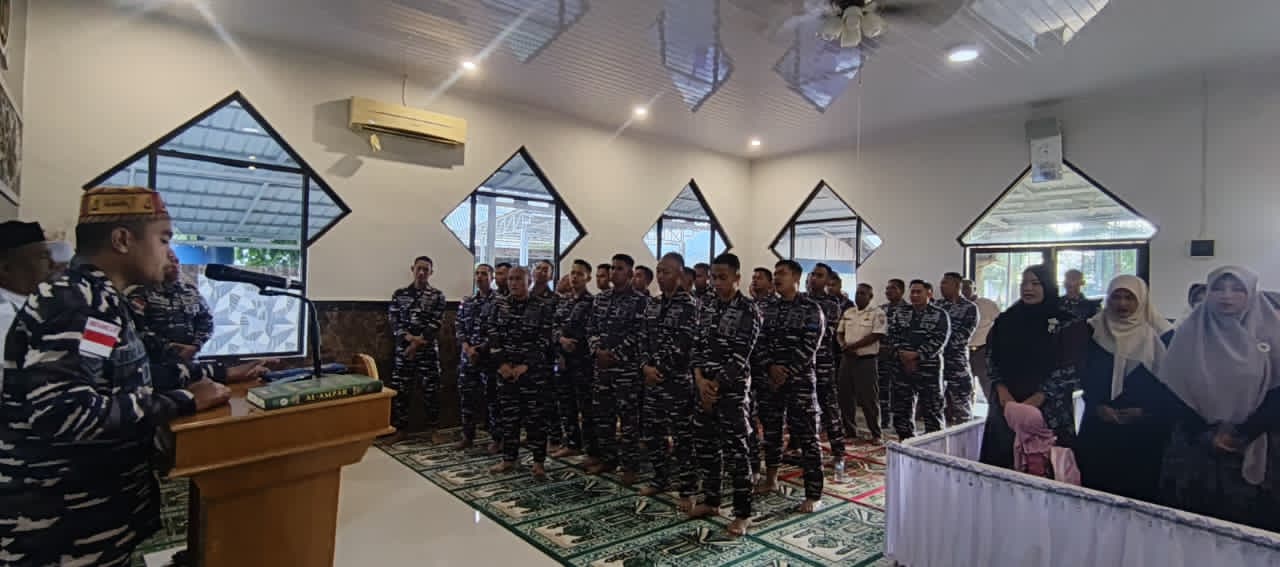 Lanal Sabang Gelar Peringatan Isra Mikraj Nabi Muhammad SAW 1447 H/2026 M