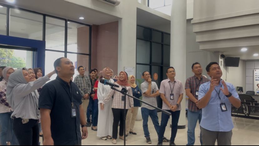 Pererat Kebersamaan, BRI Gelar Game dan Ice Breaking Bersama Pekerja Usai Briefing Pagi