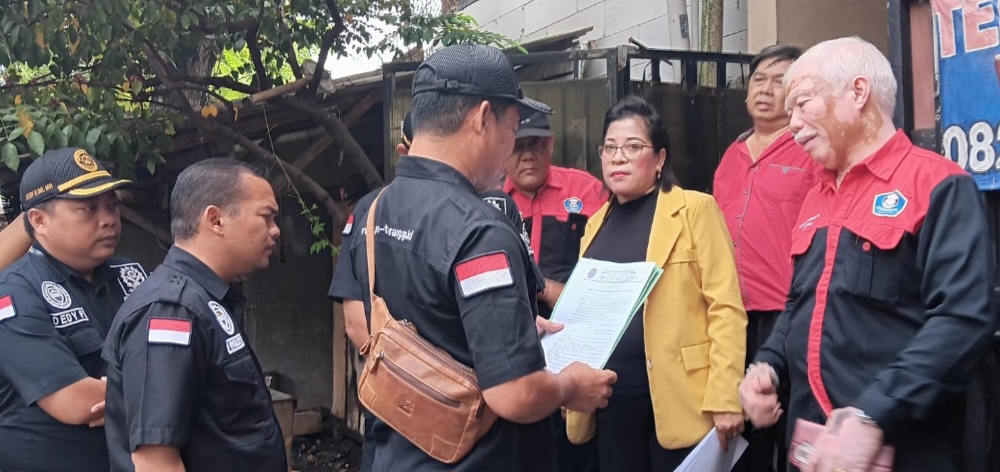 Eksekusi Lahan Hasil Lelang di Cipondoh Sempat Ricuh, Keluarga Diminta Segera Kosongkan Rumah