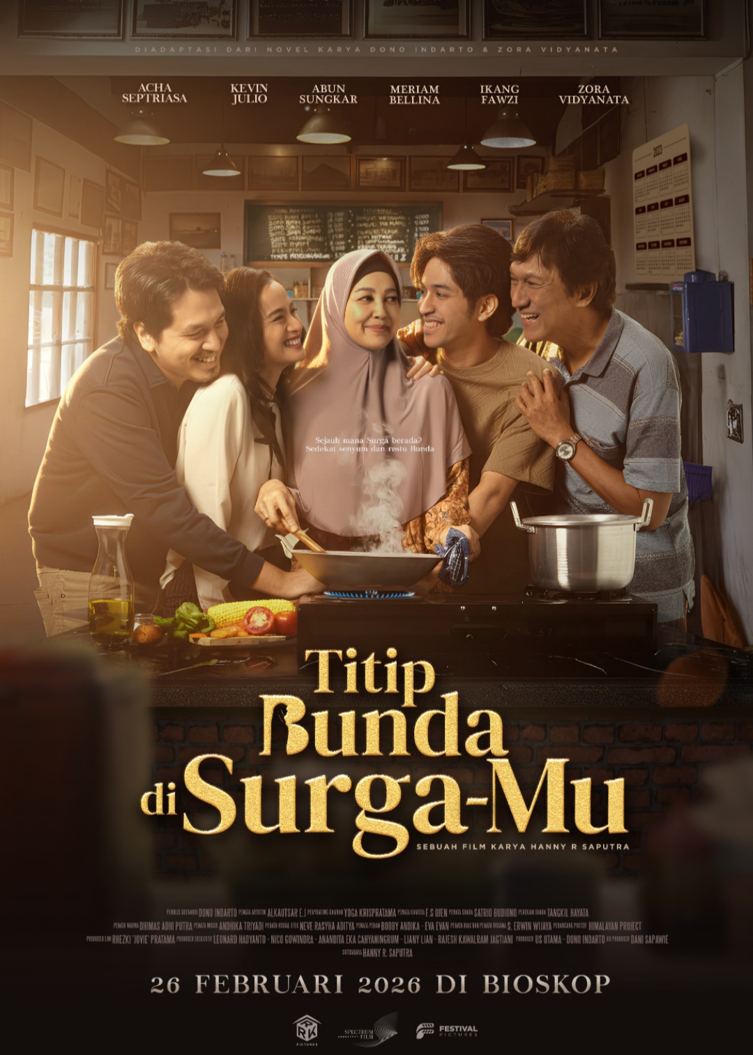 Final Poster “Titip Bunda di Surga-Mu”: Saat Pelukan Ibu Menjadi Tempat Paling Jujur untuk Pulang